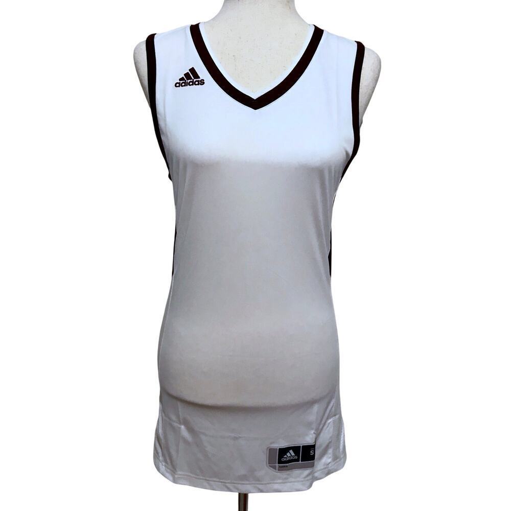 Adidas NWT White and Maroon Generic Team Jersey Women S